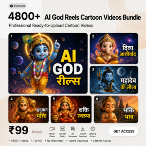 4800+ AI God Reels Bundle