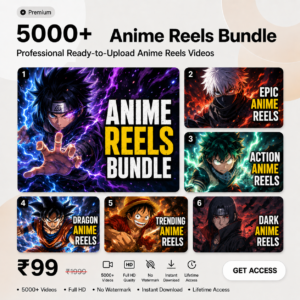 5000+ Anime Reels Bundle