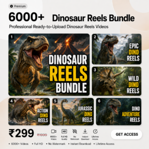 6000+ Dinosaur Reels Bundle
