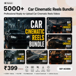 5000+ Car Cinematic Reels Bundle