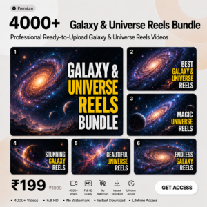 4000+ Galaxy & Universe Reels Bundle