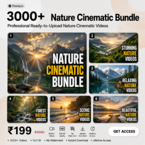 3000+ Nature Cinematic Bundle