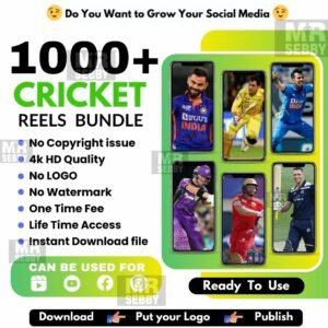 1000+ Cricket Reels Bundle | HD Cricket Short Videos