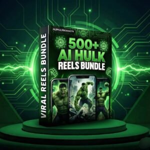 500+ AI Hulk Reels Bundle