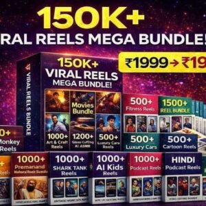 150K+ Viral Reels Mega Bundle | Premium Short Video Collection